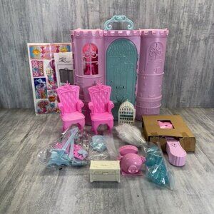 Vintage 2003 Barbie Swan Lake Castle New Open Box Complete